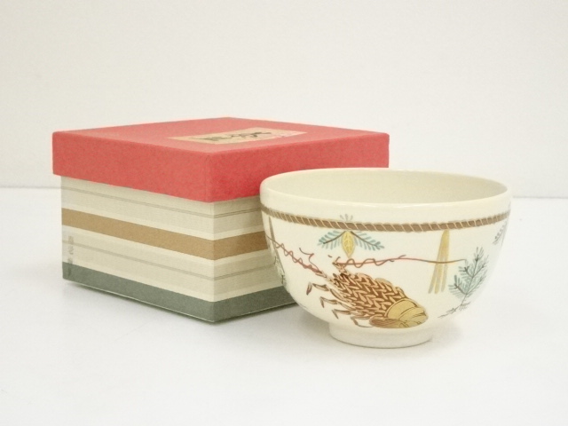 JAPANESE TEA CEREMONY / TEA BOWL CHAWAN BY SHINONOME KILN  